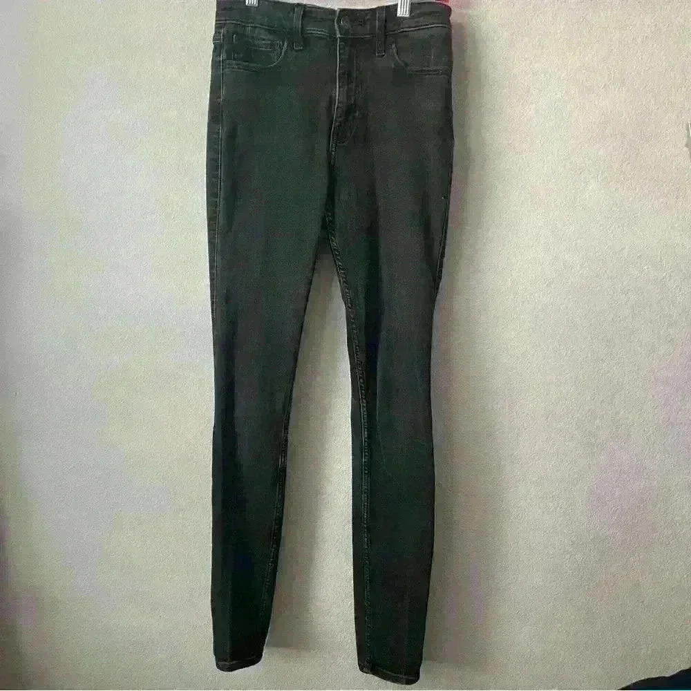 HOLLISTER California Black Wash Skinny Jeans Size 3R
